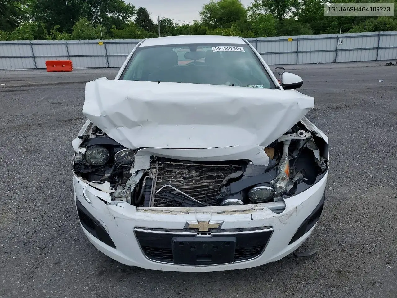 2016 Chevrolet Sonic Ls VIN: 1G1JA6SH4G4109273 Lot: 56730236