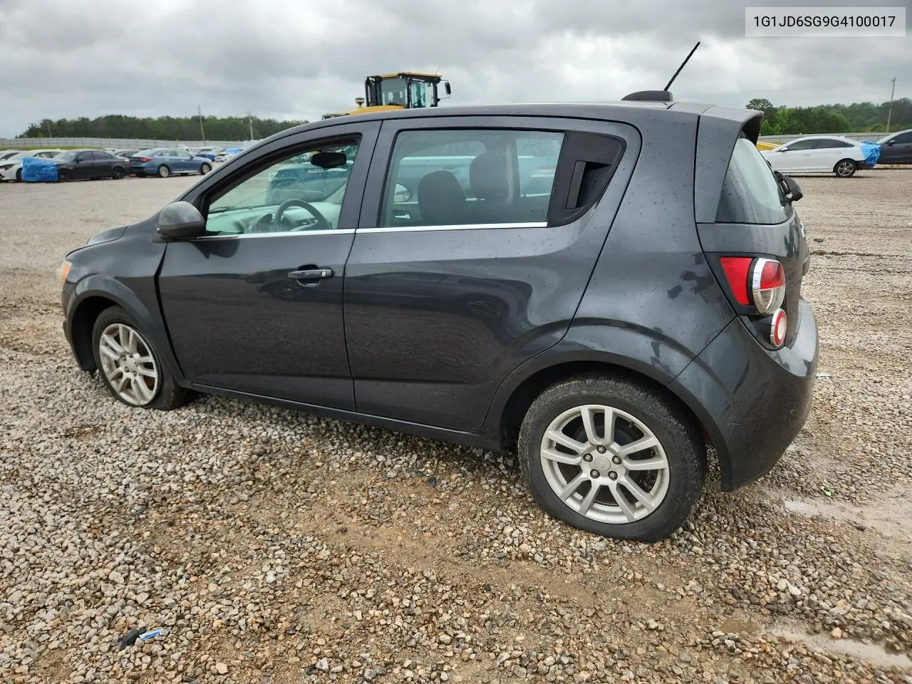 2016 Chevrolet Sonic Lt VIN: 1G1JD6SG9G4100017 Lot: 57400836