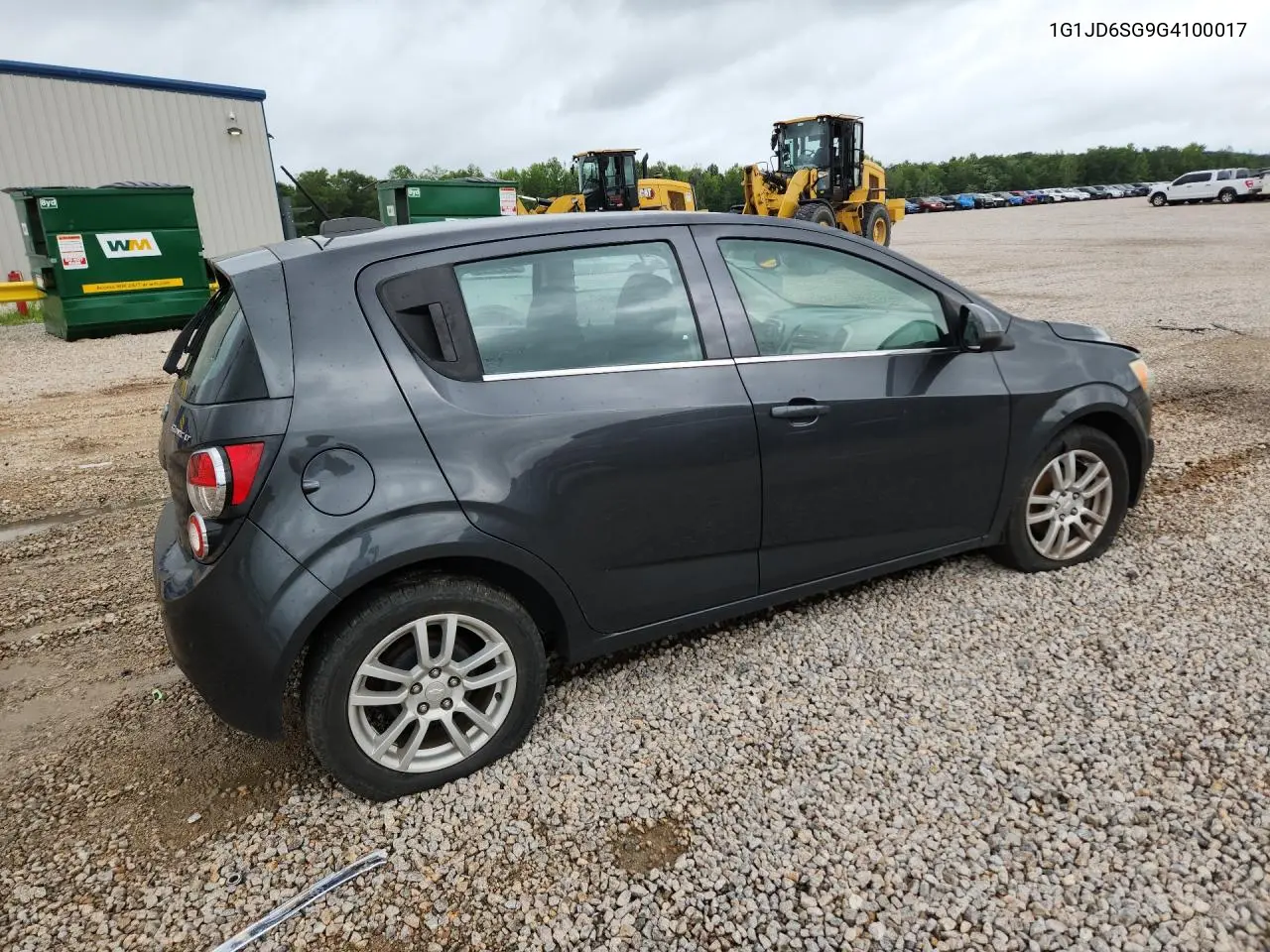 2016 Chevrolet Sonic Lt VIN: 1G1JD6SG9G4100017 Lot: 57400836