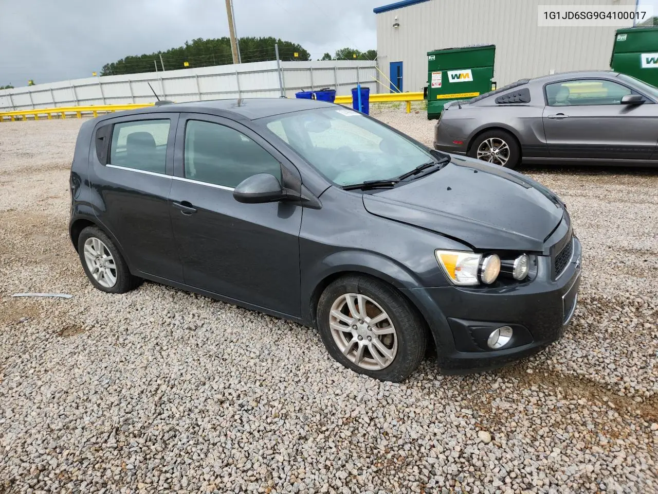 2016 Chevrolet Sonic Lt VIN: 1G1JD6SG9G4100017 Lot: 57400836