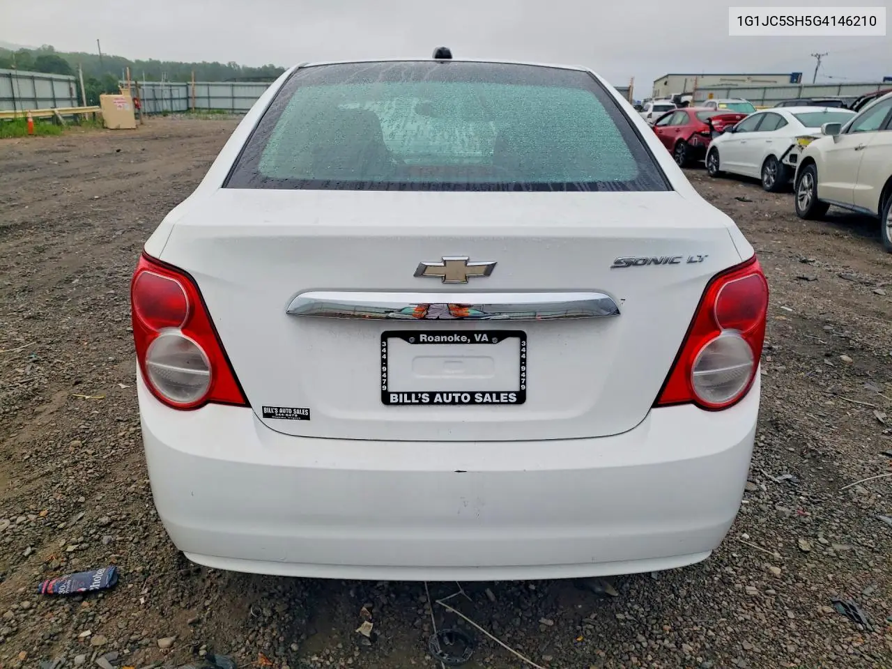 2016 Chevrolet Sonic Lt VIN: 1G1JC5SH5G4146210 Lot: 58948266