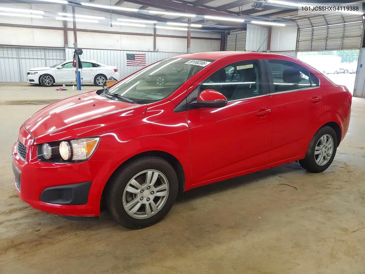 2016 Chevrolet Sonic Lt VIN: 1G1JC5SHXG4119388 Lot: 59180206