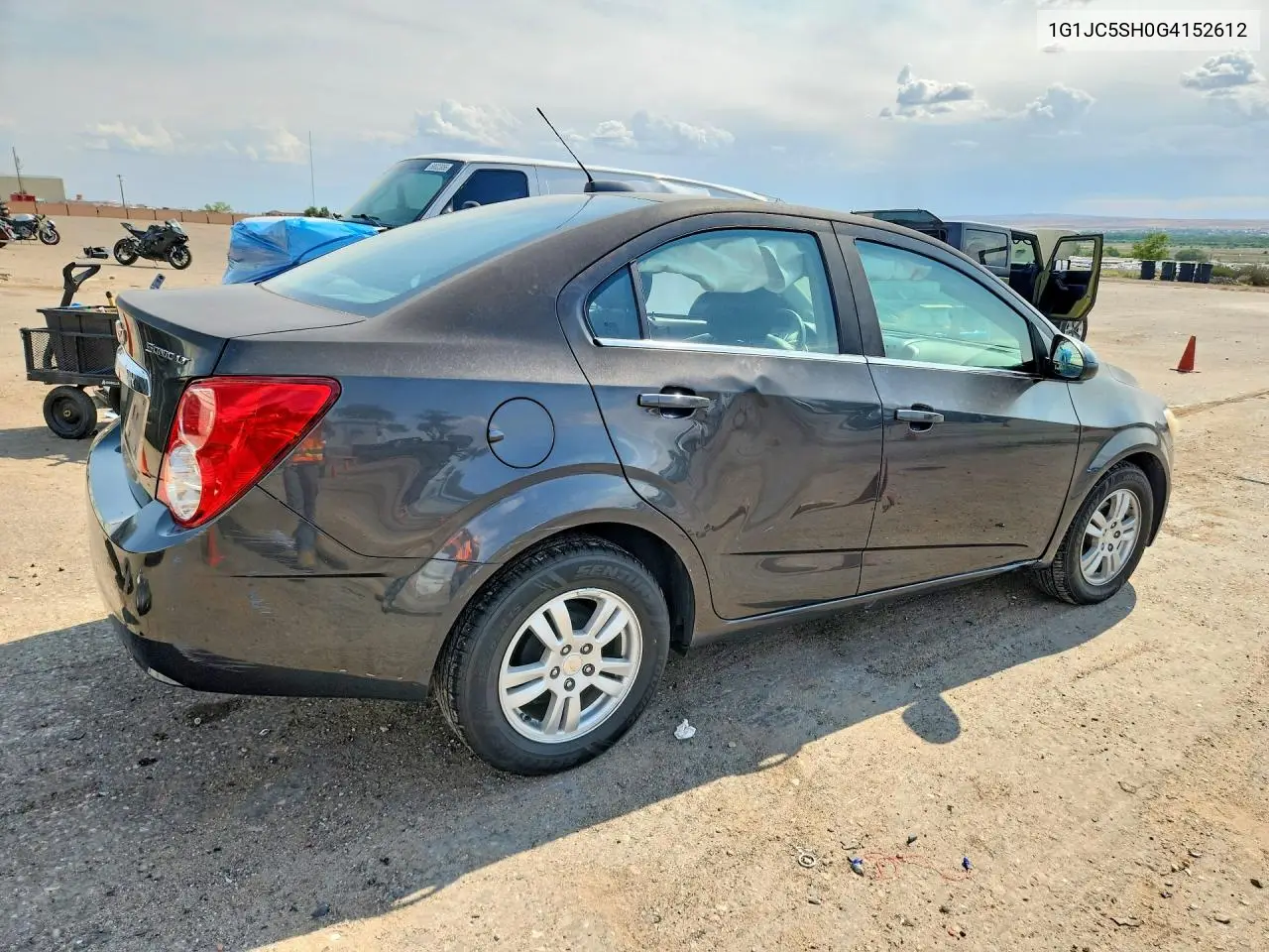 2016 Chevrolet Sonic Lt VIN: 1G1JC5SH0G4152612 Lot: 59720376