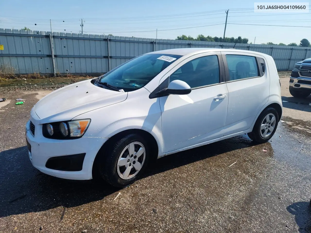 2016 Chevrolet Sonic Ls VIN: 1G1JA6SH0G4109660 Lot: 59781636