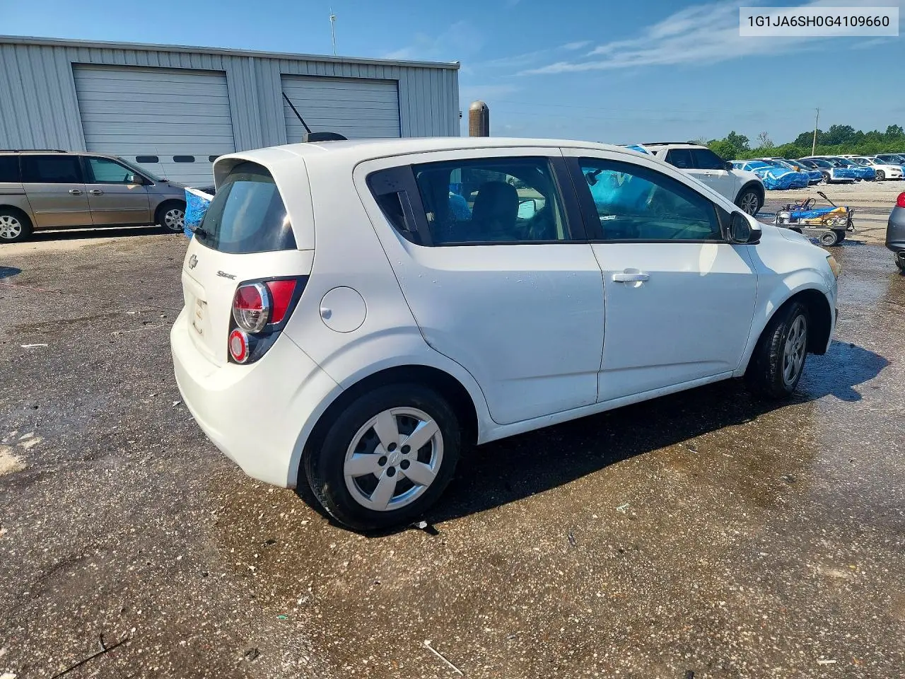 2016 Chevrolet Sonic Ls VIN: 1G1JA6SH0G4109660 Lot: 59781636