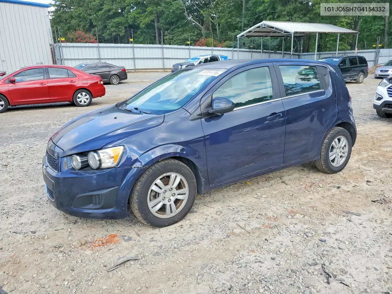 2016 Chevrolet Sonic Lt VIN: 1G1JC6SH7G4154332 Lot: 60064496