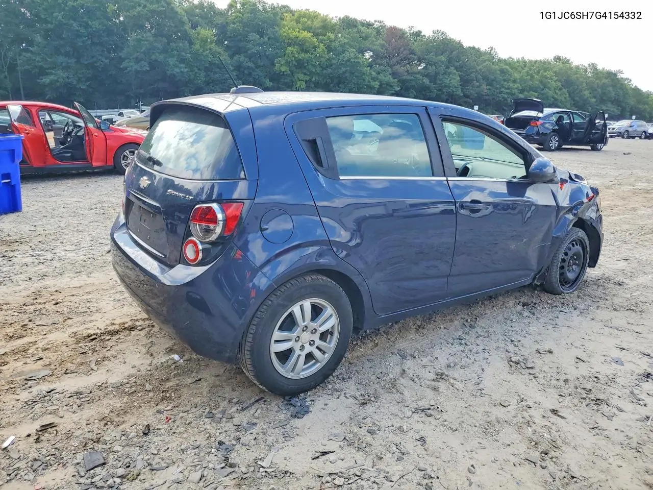2016 Chevrolet Sonic Lt VIN: 1G1JC6SH7G4154332 Lot: 60064496