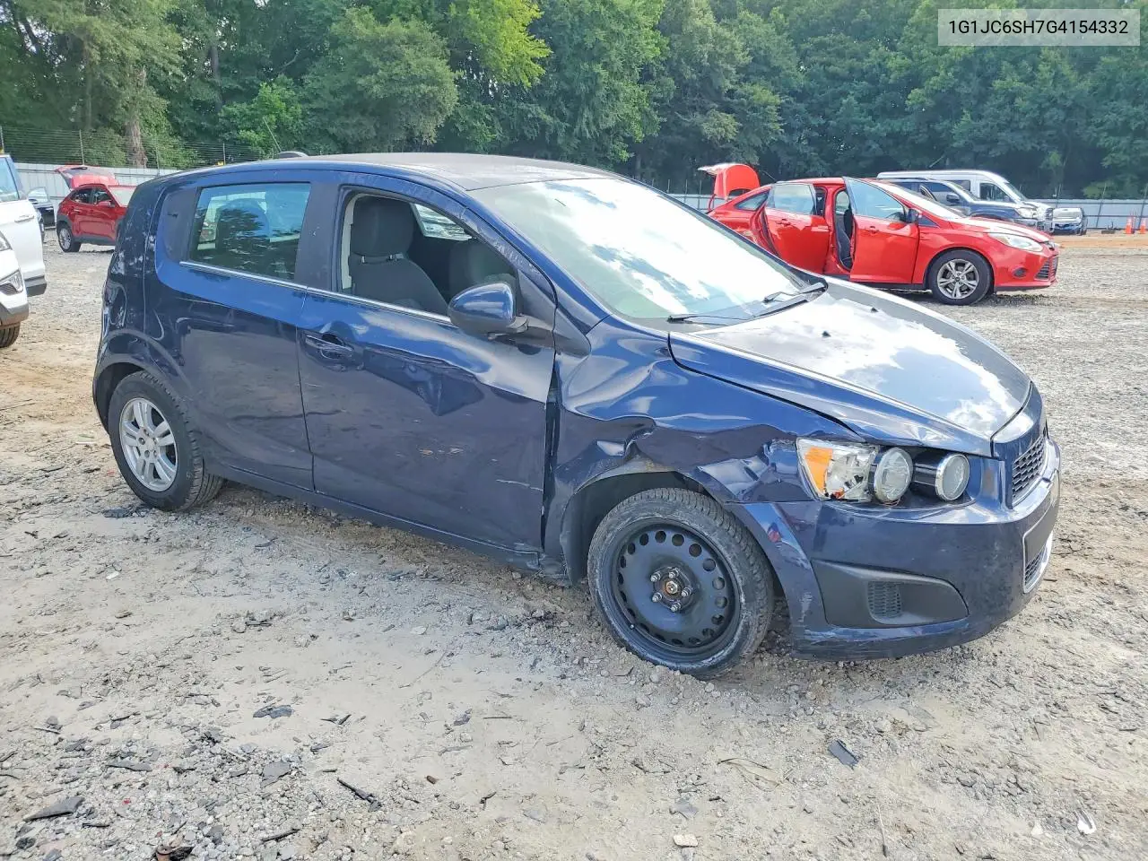 2016 Chevrolet Sonic Lt VIN: 1G1JC6SH7G4154332 Lot: 60064496