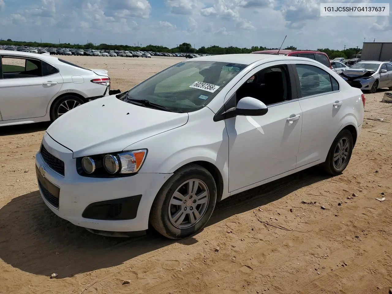2016 Chevrolet Sonic Lt VIN: 1G1JC5SH7G4137637 Lot: 60297356