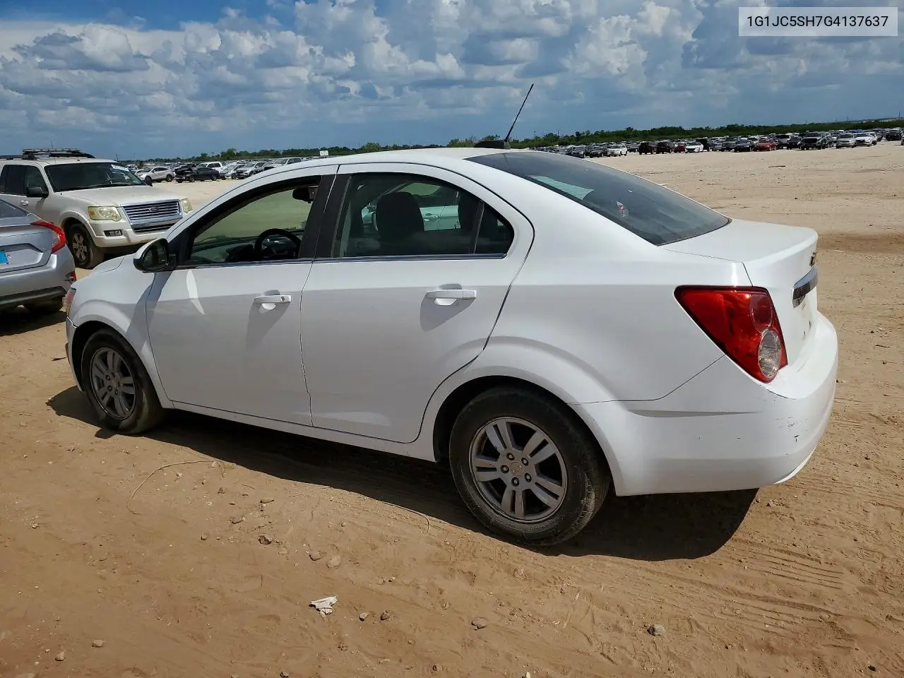 2016 Chevrolet Sonic Lt VIN: 1G1JC5SH7G4137637 Lot: 60297356