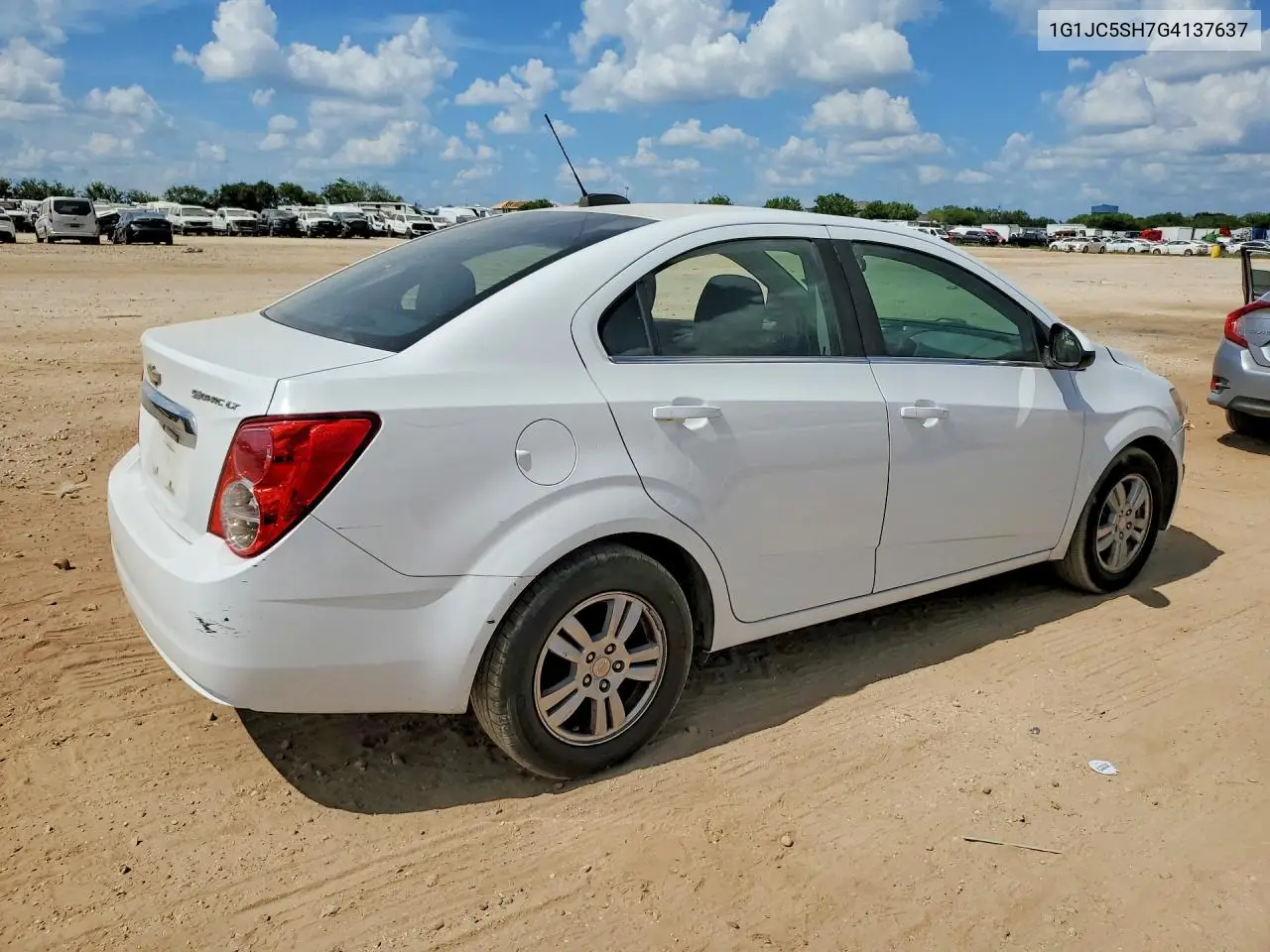 2016 Chevrolet Sonic Lt VIN: 1G1JC5SH7G4137637 Lot: 60297356
