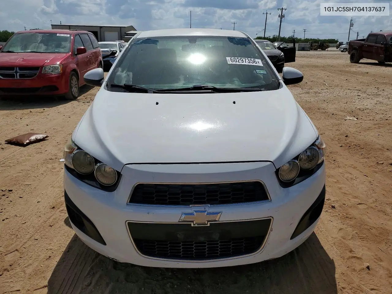 2016 Chevrolet Sonic Lt VIN: 1G1JC5SH7G4137637 Lot: 60297356