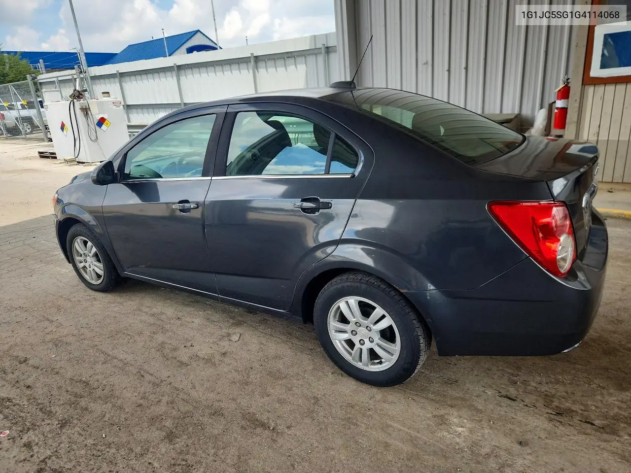 2016 Chevrolet Sonic Lt VIN: 1G1JC5SG1G4114068 Lot: 60315696
