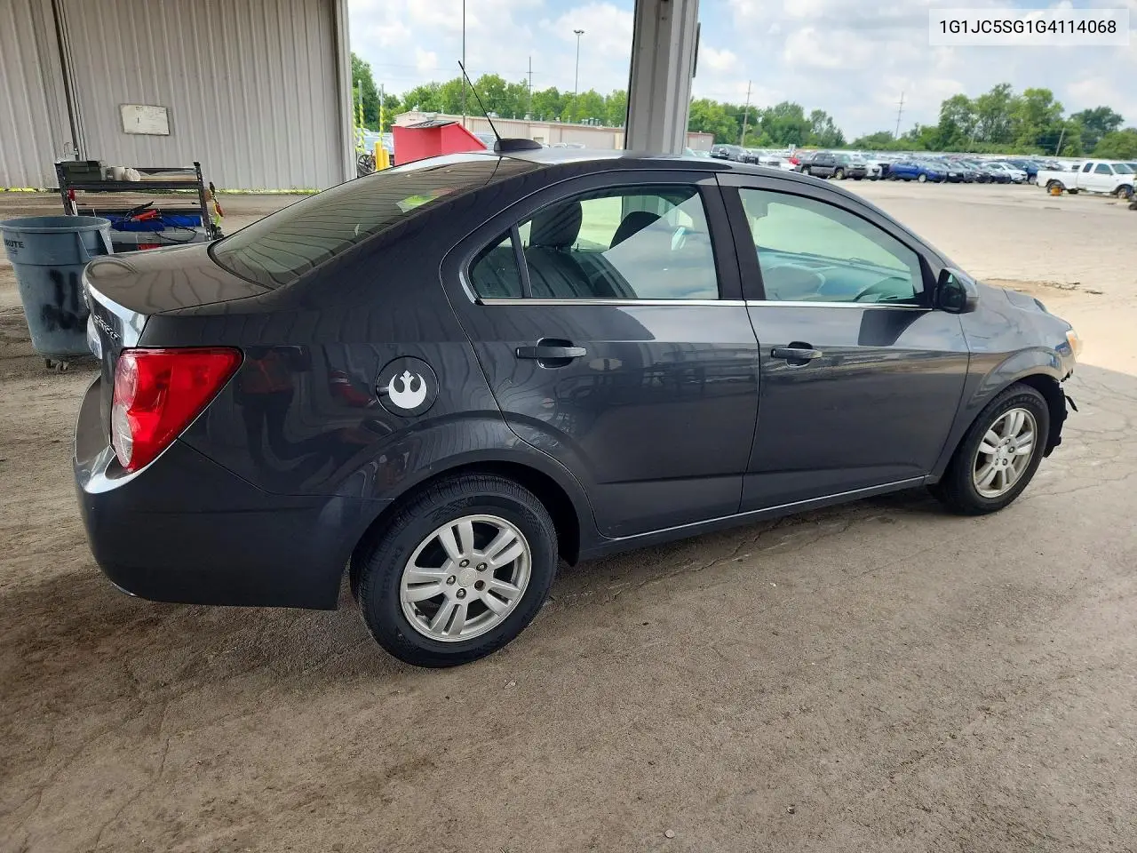 2016 Chevrolet Sonic Lt VIN: 1G1JC5SG1G4114068 Lot: 60315696