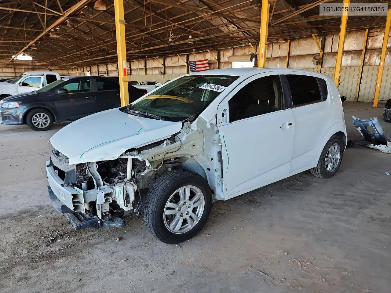 2016 Chevrolet Sonic Lt VIN: 1G1JC6SH7G4156355 Lot: 60442256