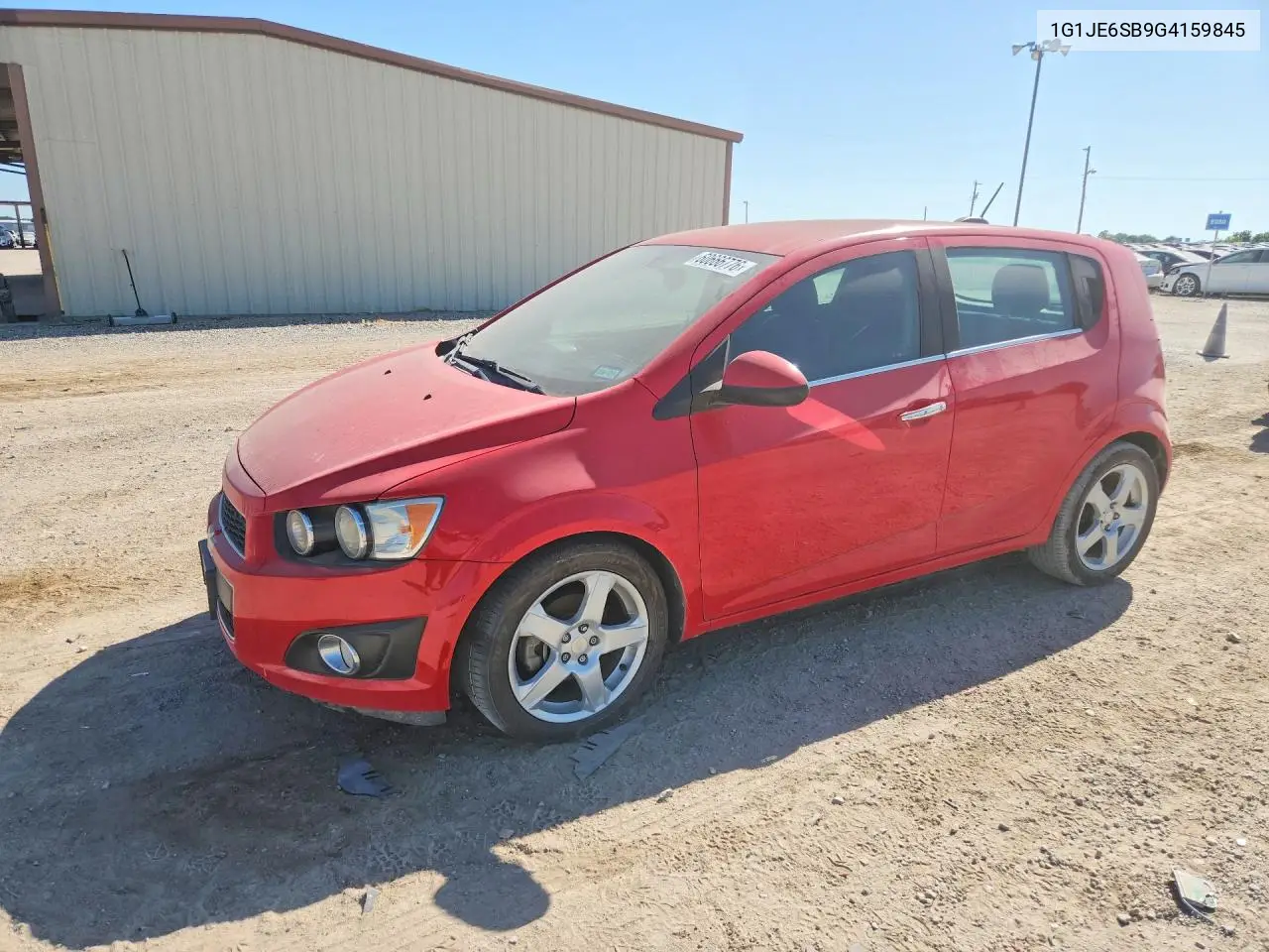 2016 Chevrolet Sonic Ltz VIN: 1G1JE6SB9G4159845 Lot: 60666776