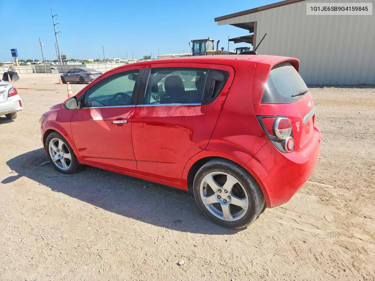 2016 Chevrolet Sonic Ltz VIN: 1G1JE6SB9G4159845 Lot: 60666776