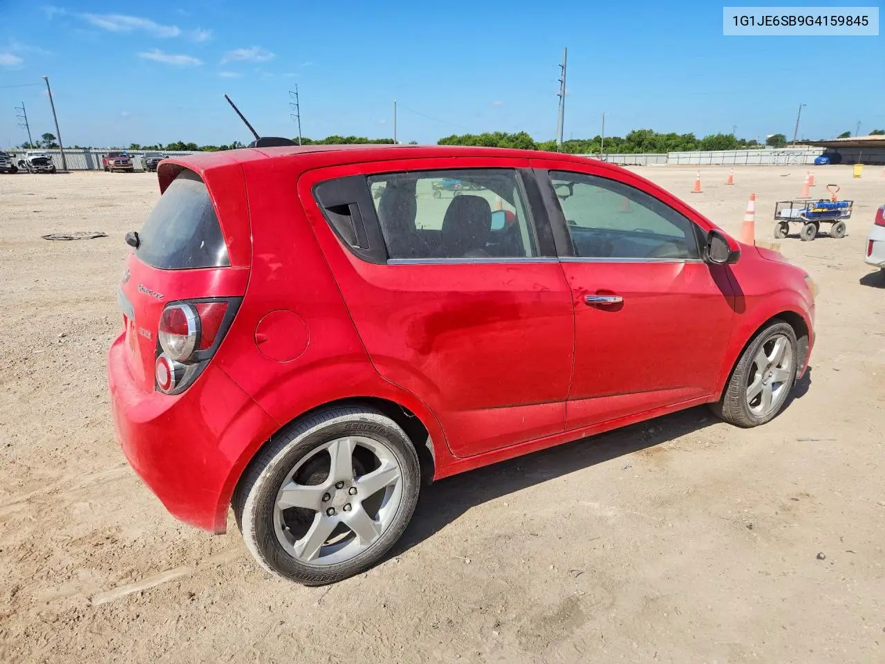 2016 Chevrolet Sonic Ltz VIN: 1G1JE6SB9G4159845 Lot: 60666776