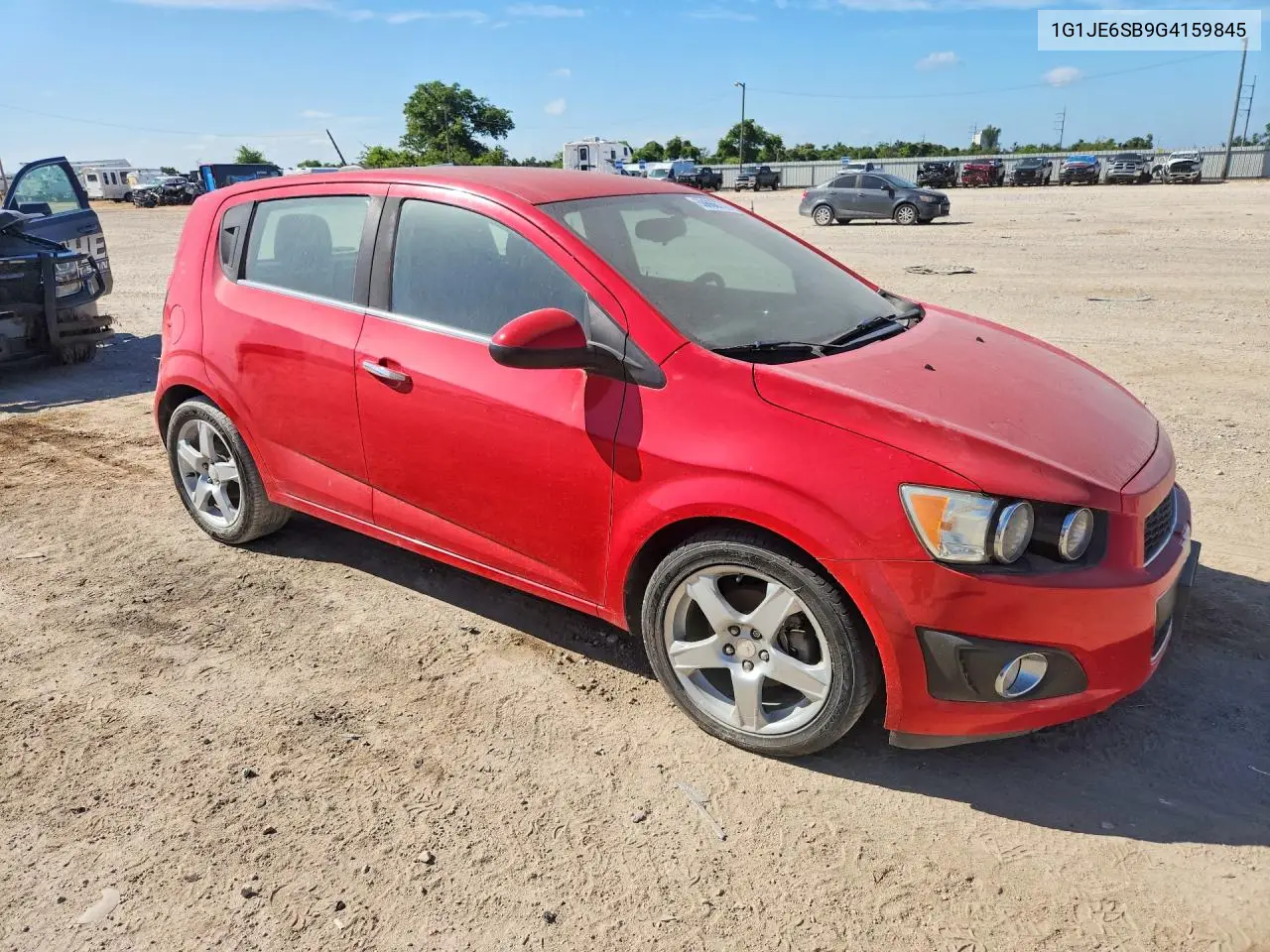 2016 Chevrolet Sonic Ltz VIN: 1G1JE6SB9G4159845 Lot: 60666776
