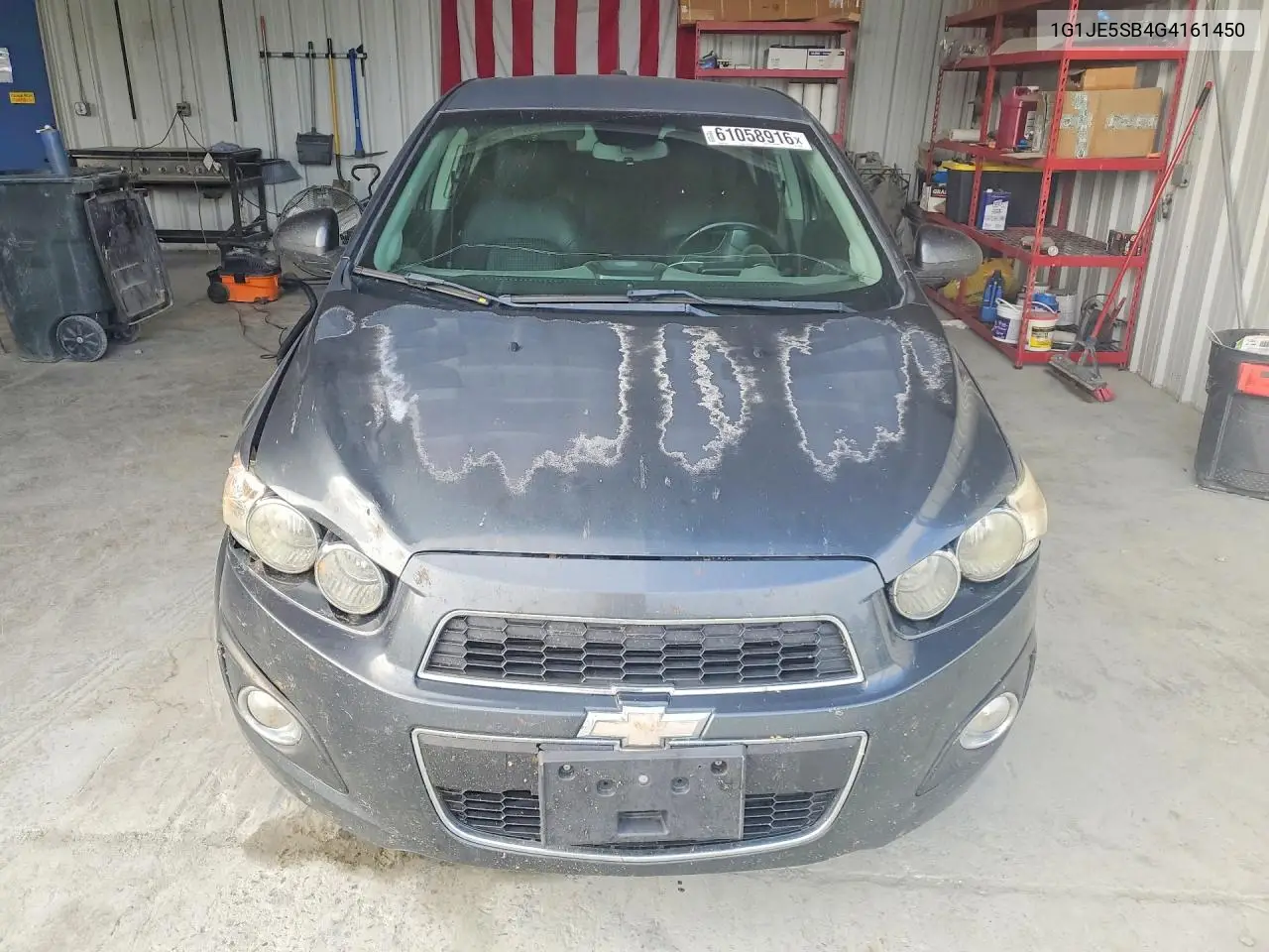 2016 Chevrolet Sonic Ltz VIN: 1G1JE5SB4G4161450 Lot: 61058916