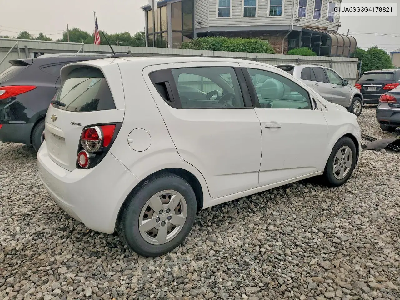 2016 Chevrolet Sonic Ls VIN: 1G1JA6SG3G4178821 Lot: 61103846