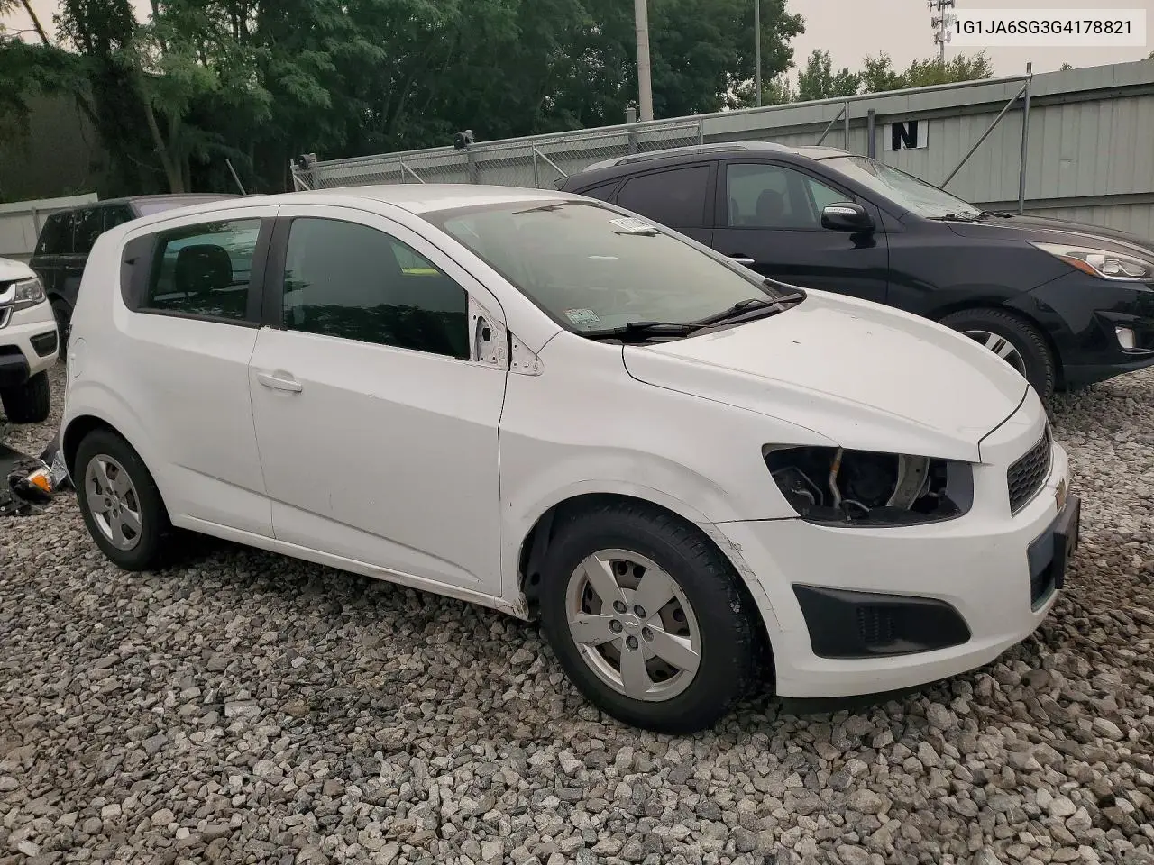 2016 Chevrolet Sonic Ls VIN: 1G1JA6SG3G4178821 Lot: 61103846