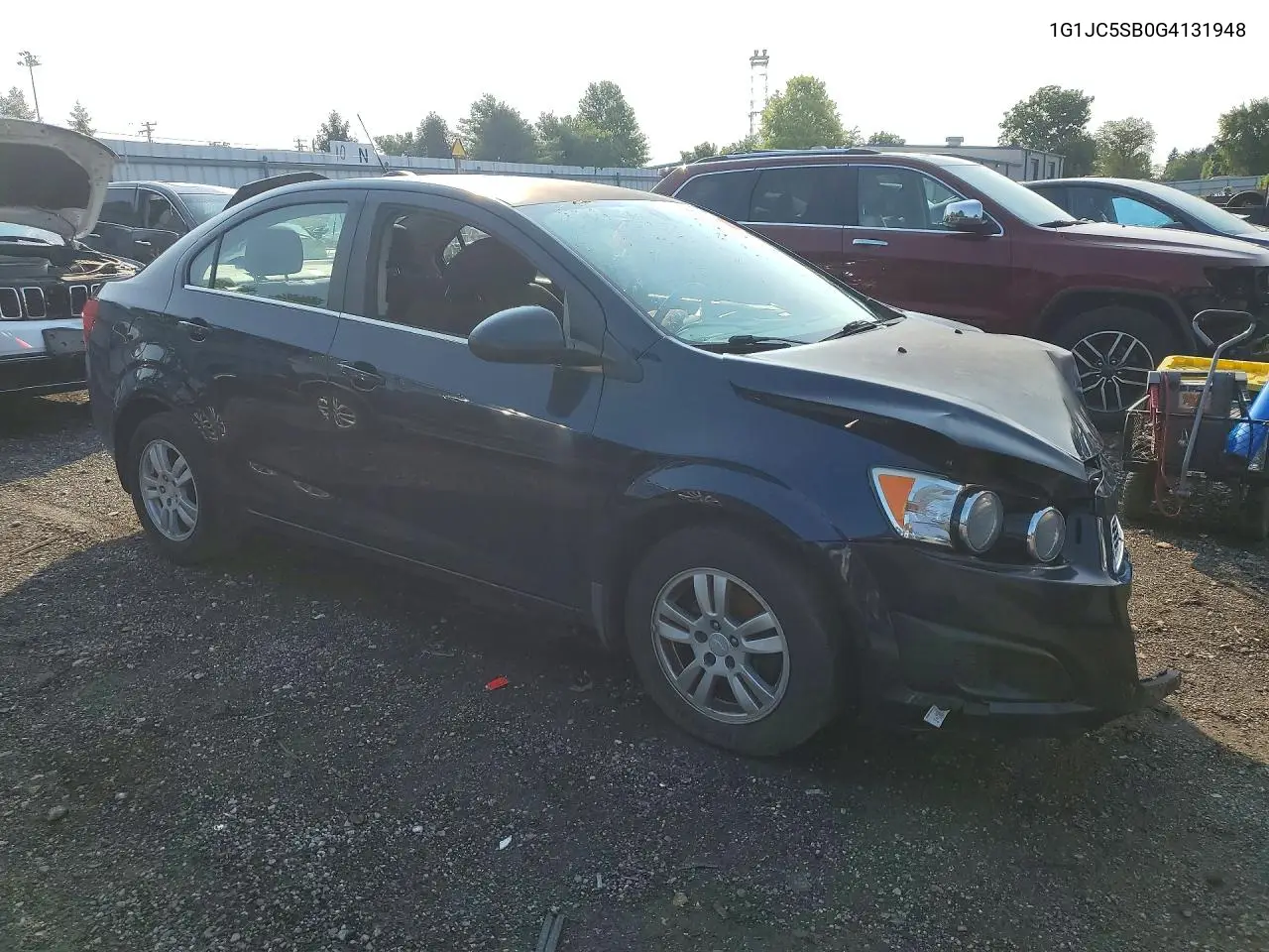 2016 Chevrolet Sonic Lt VIN: 1G1JC5SB0G4131948 Lot: 61530506