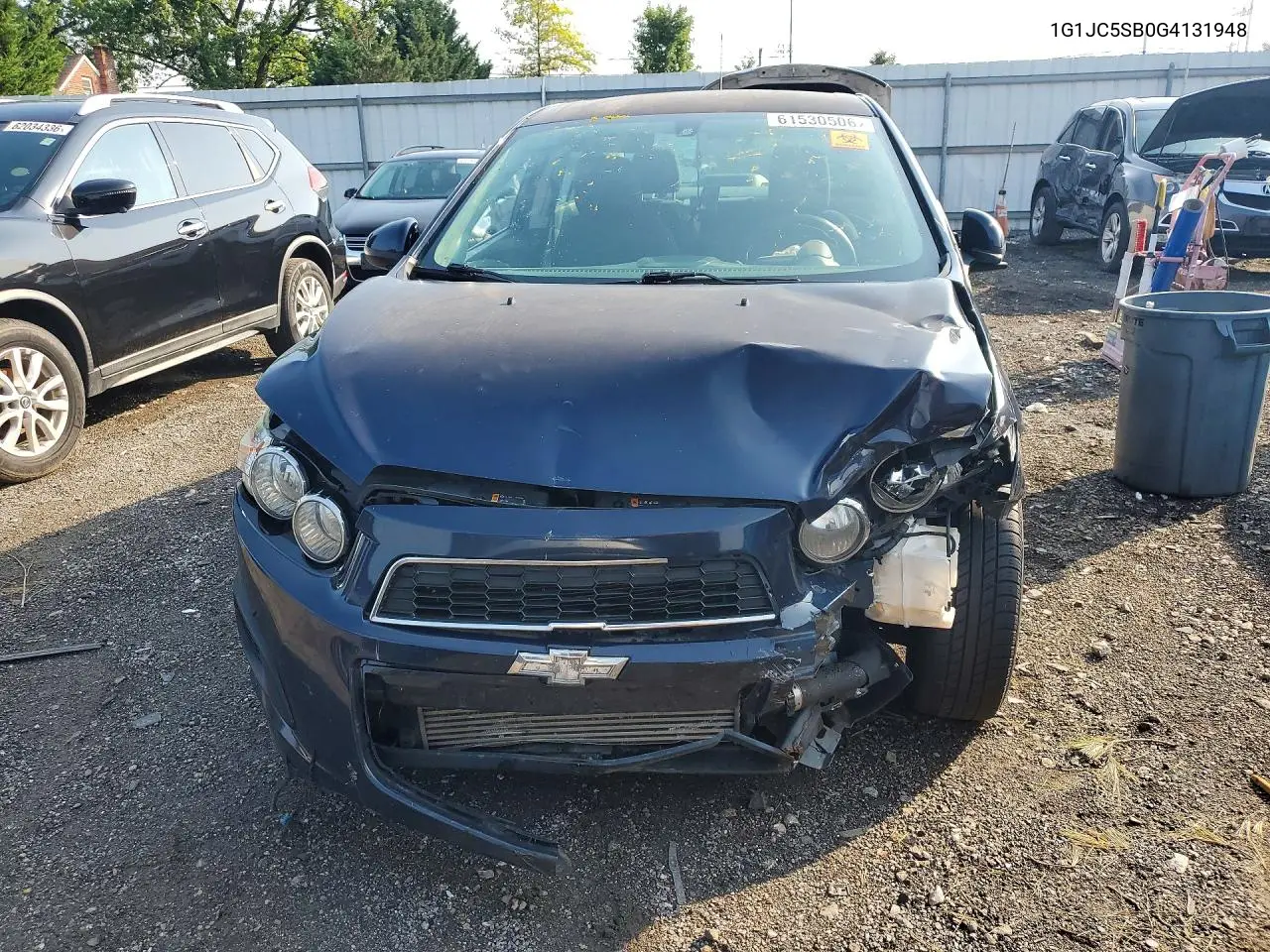 2016 Chevrolet Sonic Lt VIN: 1G1JC5SB0G4131948 Lot: 61530506