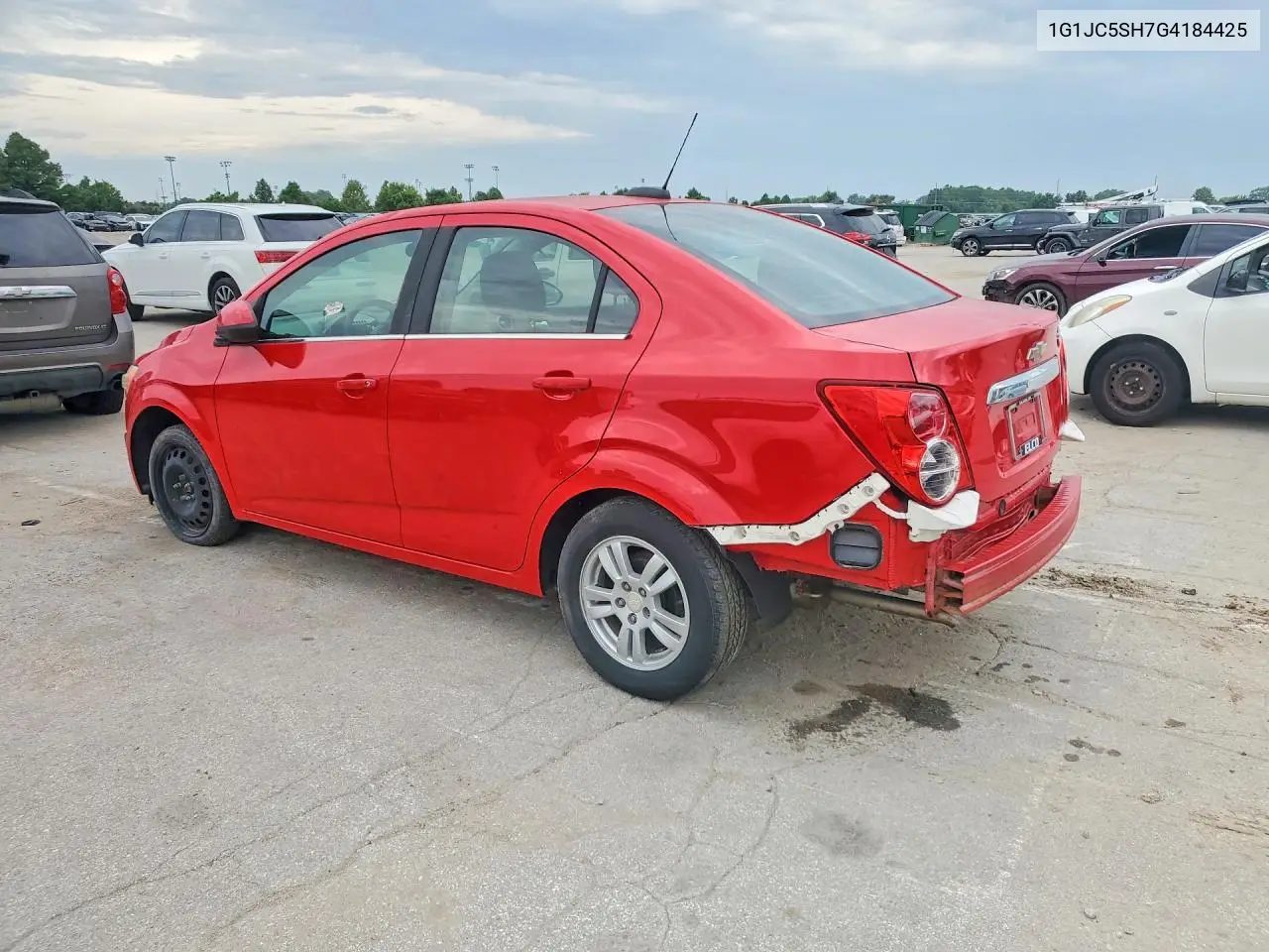 1G1JC5SH7G4184425 2016 Chevrolet Sonic Lt
