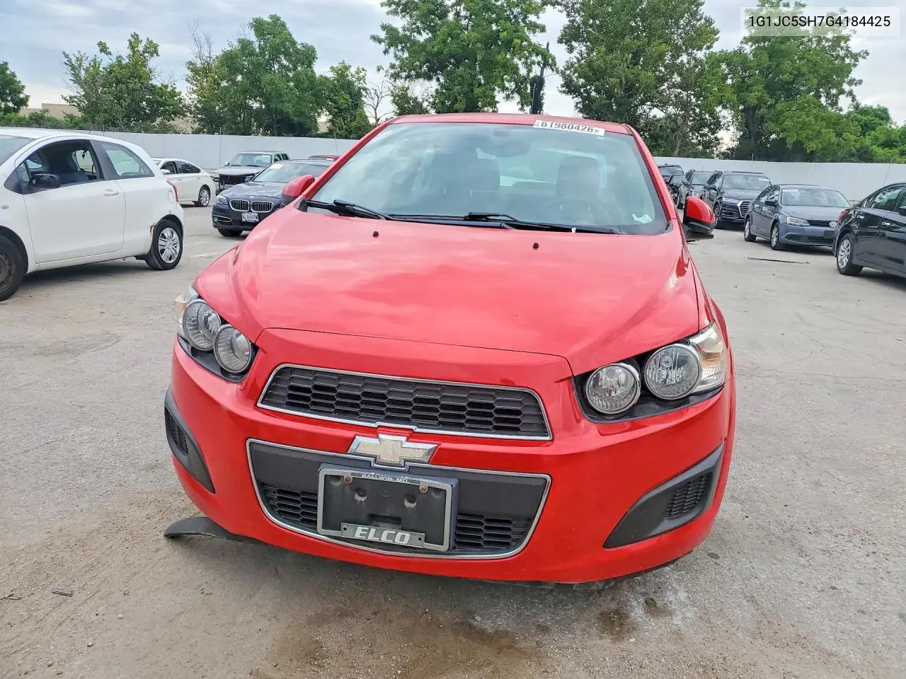 1G1JC5SH7G4184425 2016 Chevrolet Sonic Lt