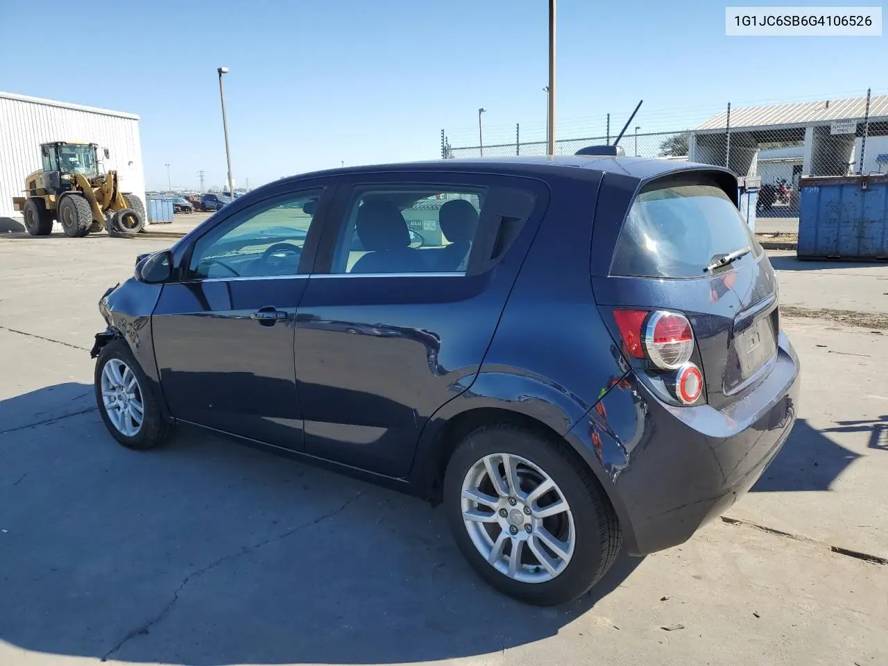1G1JC6SB6G4106526 2016 Chevrolet Sonic Lt