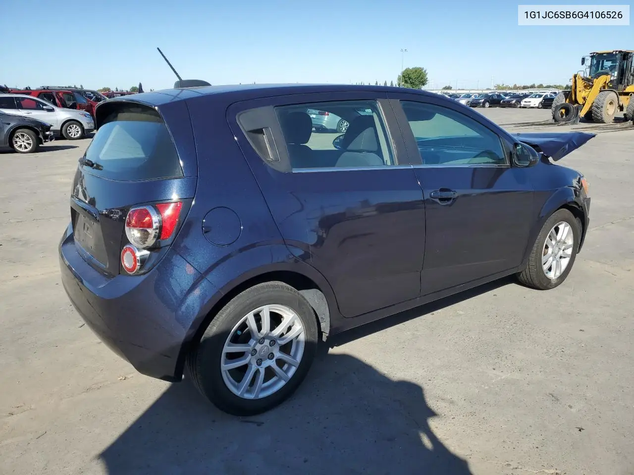 1G1JC6SB6G4106526 2016 Chevrolet Sonic Lt