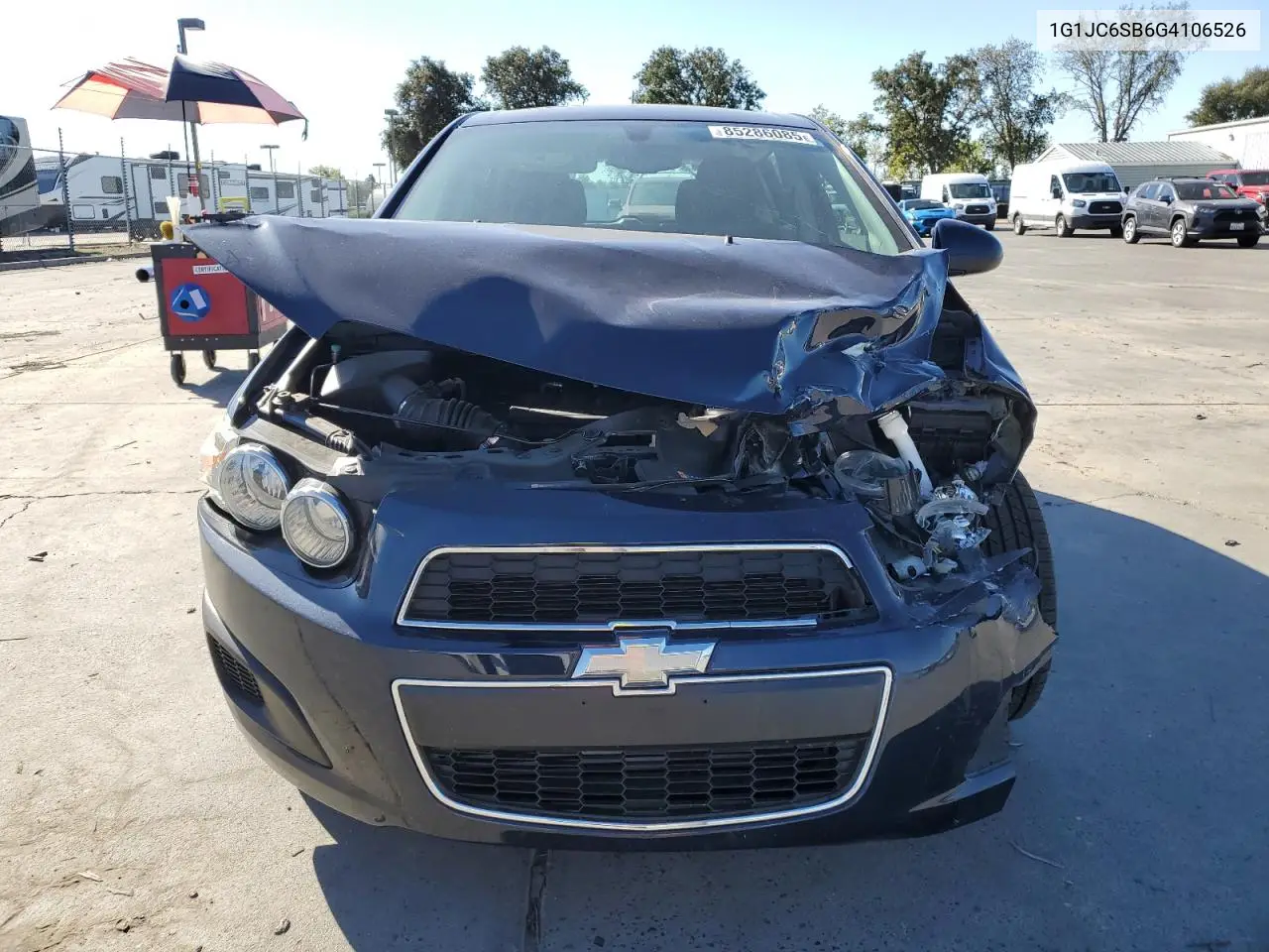 1G1JC6SB6G4106526 2016 Chevrolet Sonic Lt