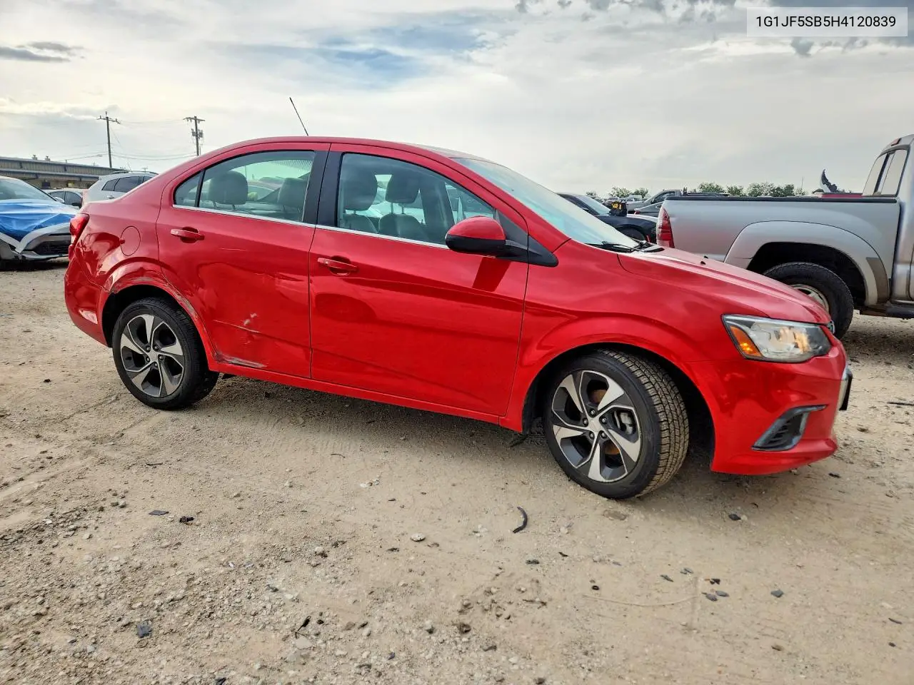 2017 Chevrolet Sonic Premier VIN: 1G1JF5SB5H4120839 Lot: 52081076