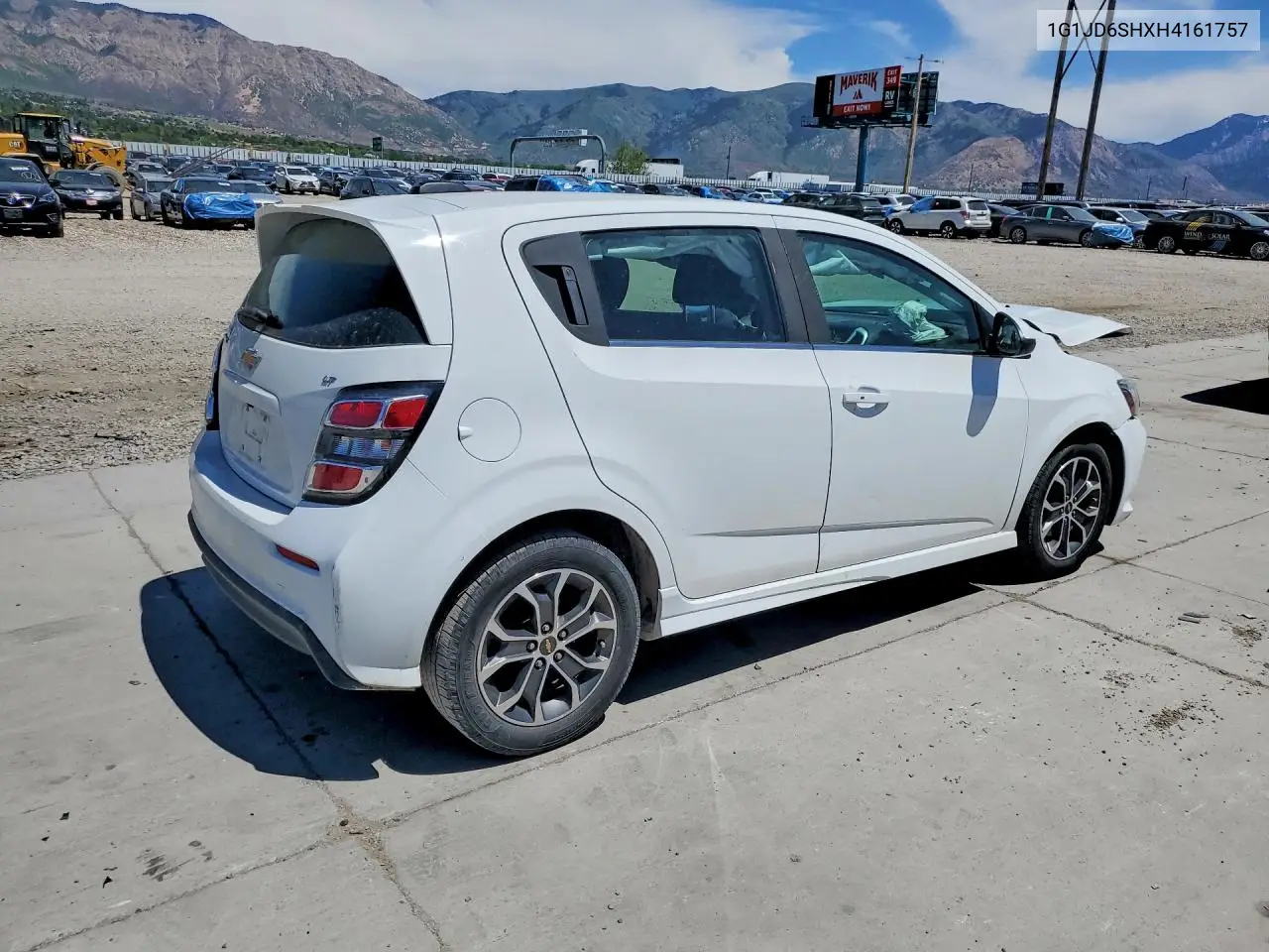 2017 Chevrolet Sonic Lt VIN: 1G1JD6SHXH4161757 Lot: 54801656