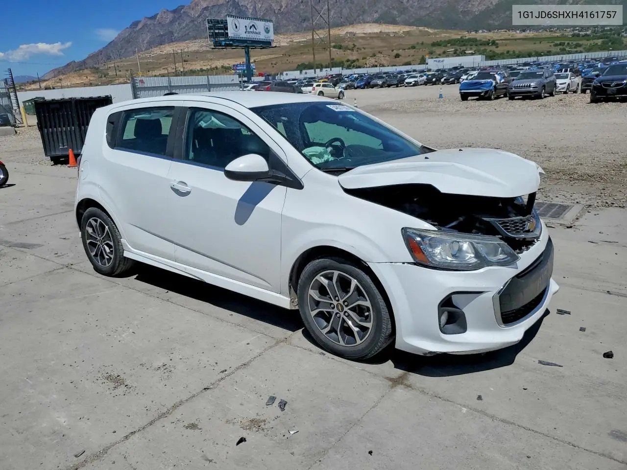 2017 Chevrolet Sonic Lt VIN: 1G1JD6SHXH4161757 Lot: 54801656