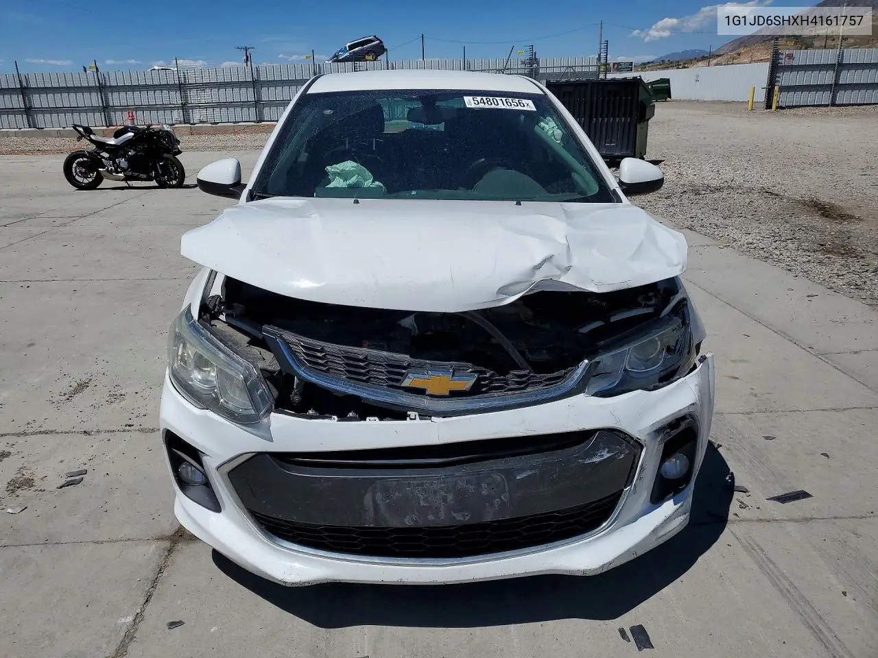 2017 Chevrolet Sonic Lt VIN: 1G1JD6SHXH4161757 Lot: 54801656