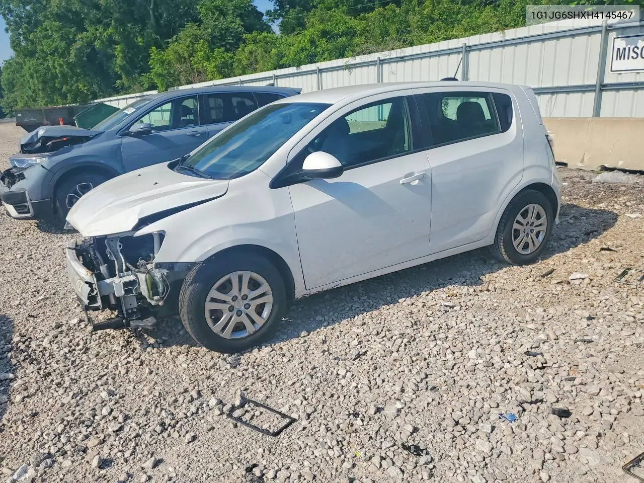 2017 Chevrolet Sonic VIN: 1G1JG6SHXH4145467 Lot: 55653636