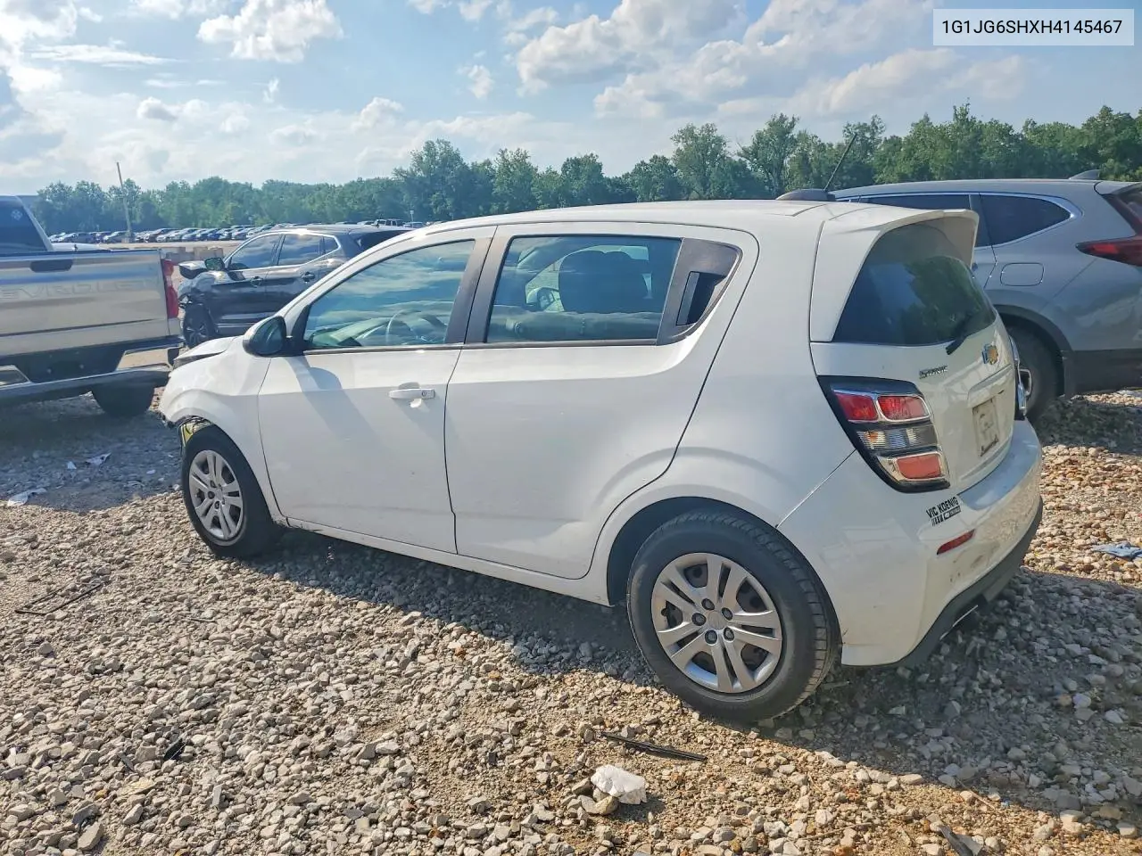 2017 Chevrolet Sonic VIN: 1G1JG6SHXH4145467 Lot: 55653636