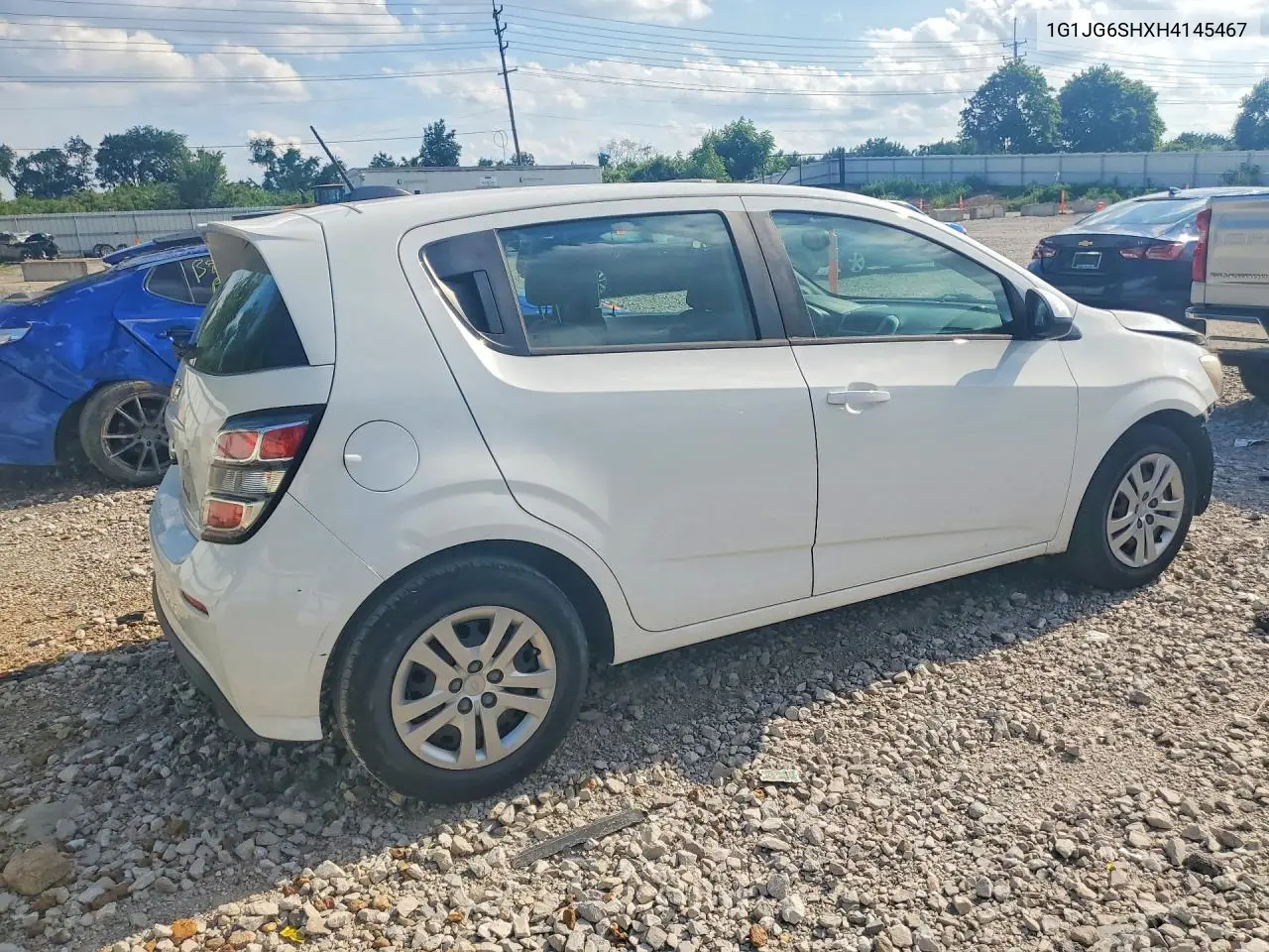 2017 Chevrolet Sonic VIN: 1G1JG6SHXH4145467 Lot: 55653636