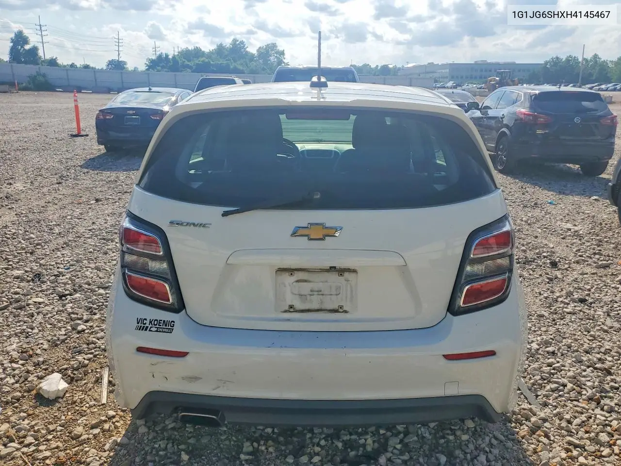 2017 Chevrolet Sonic VIN: 1G1JG6SHXH4145467 Lot: 55653636