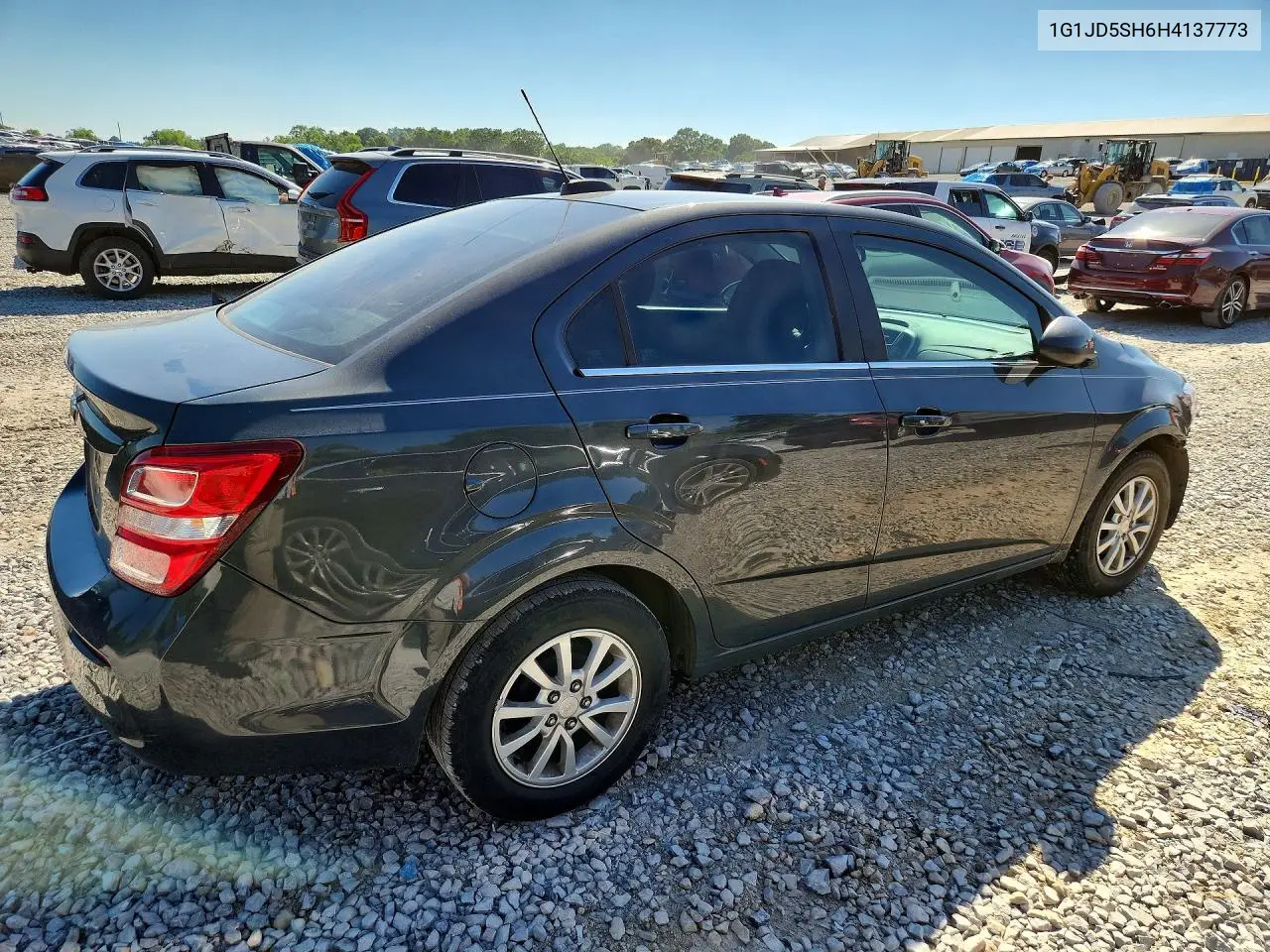 2017 Chevrolet Sonic Lt VIN: 1G1JD5SH6H4137773 Lot: 55779346