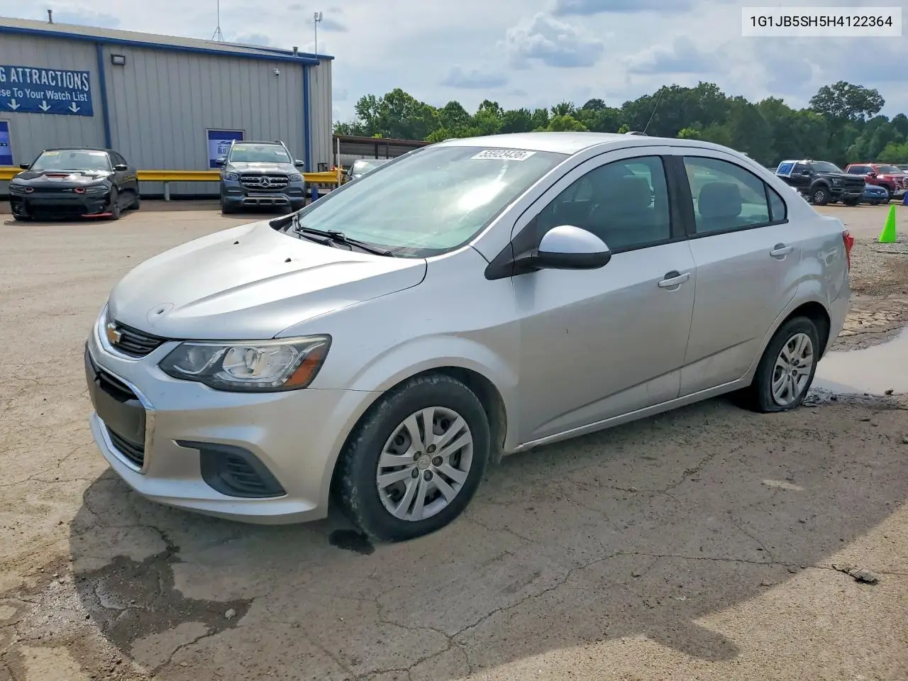 2017 Chevrolet Sonic Ls VIN: 1G1JB5SH5H4122364 Lot: 55923436