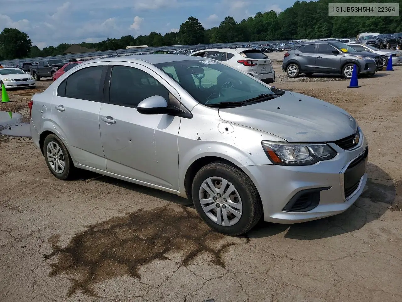2017 Chevrolet Sonic Ls VIN: 1G1JB5SH5H4122364 Lot: 55923436