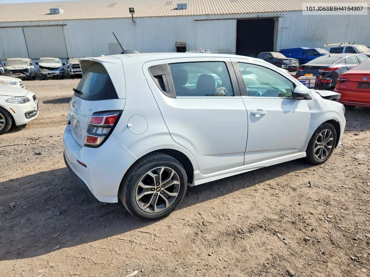 2017 Chevrolet Sonic Lt VIN: 1G1JD6SB5H4154307 Lot: 56107386