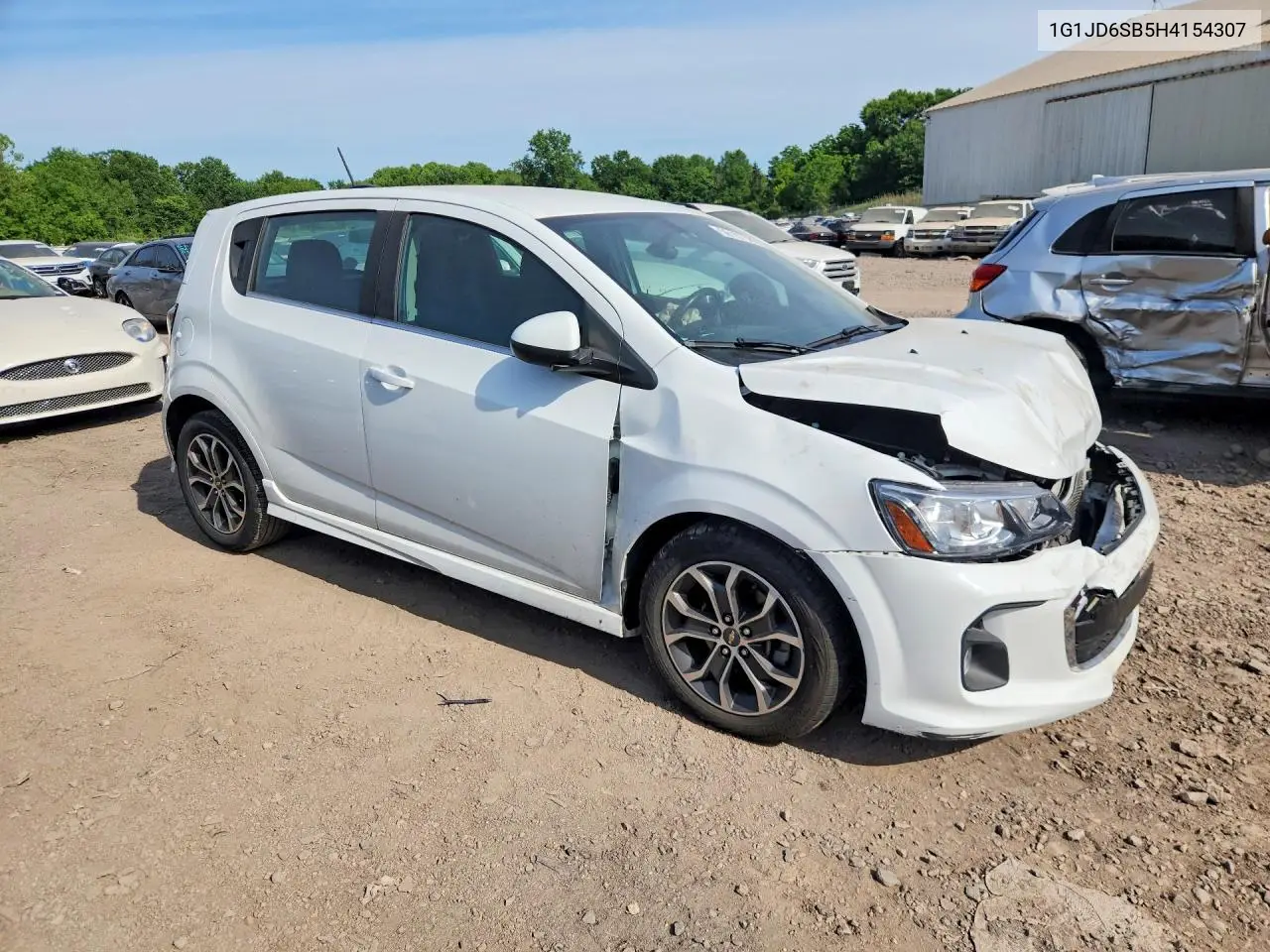 2017 Chevrolet Sonic Lt VIN: 1G1JD6SB5H4154307 Lot: 56107386