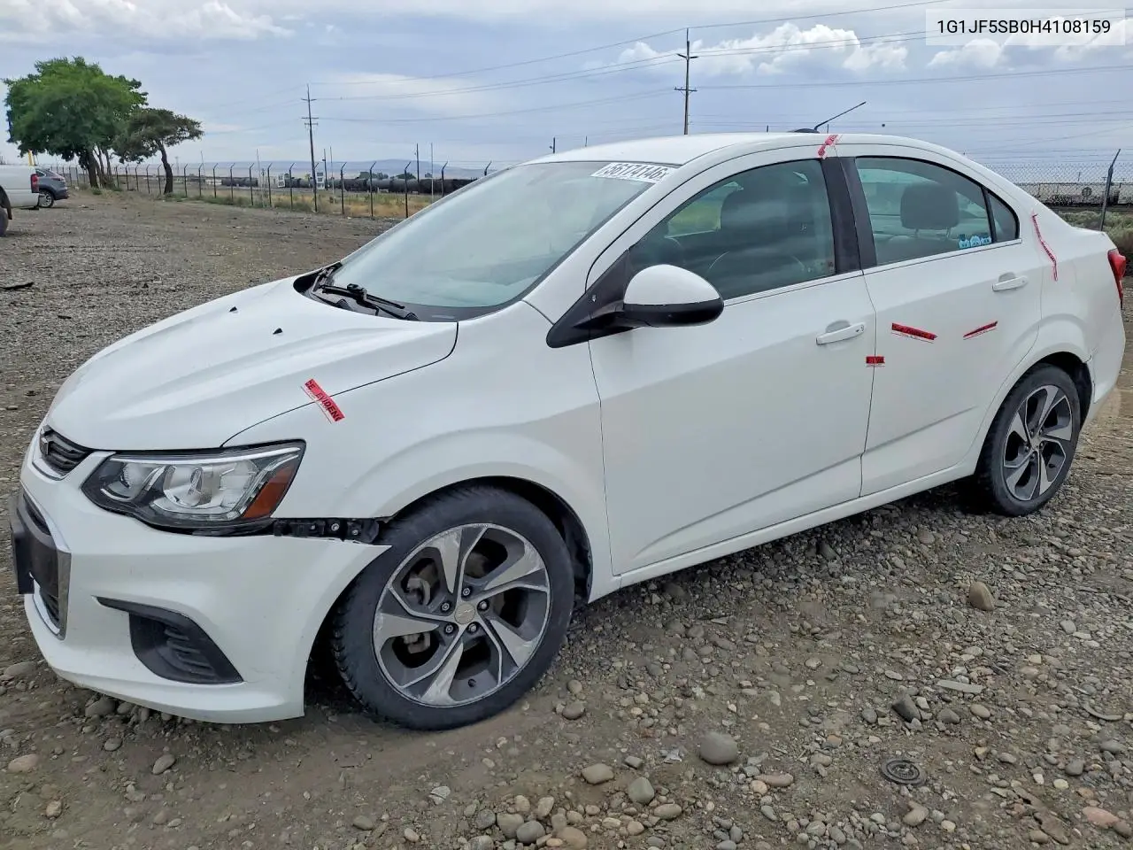 2017 Chevrolet Sonic Premier VIN: 1G1JF5SB0H4108159 Lot: 56174146