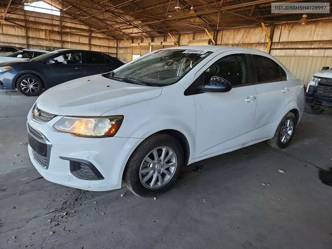2017 Chevrolet Sonic Lt VIN: 1G1JD5SH5H4128997 Lot: 56688076