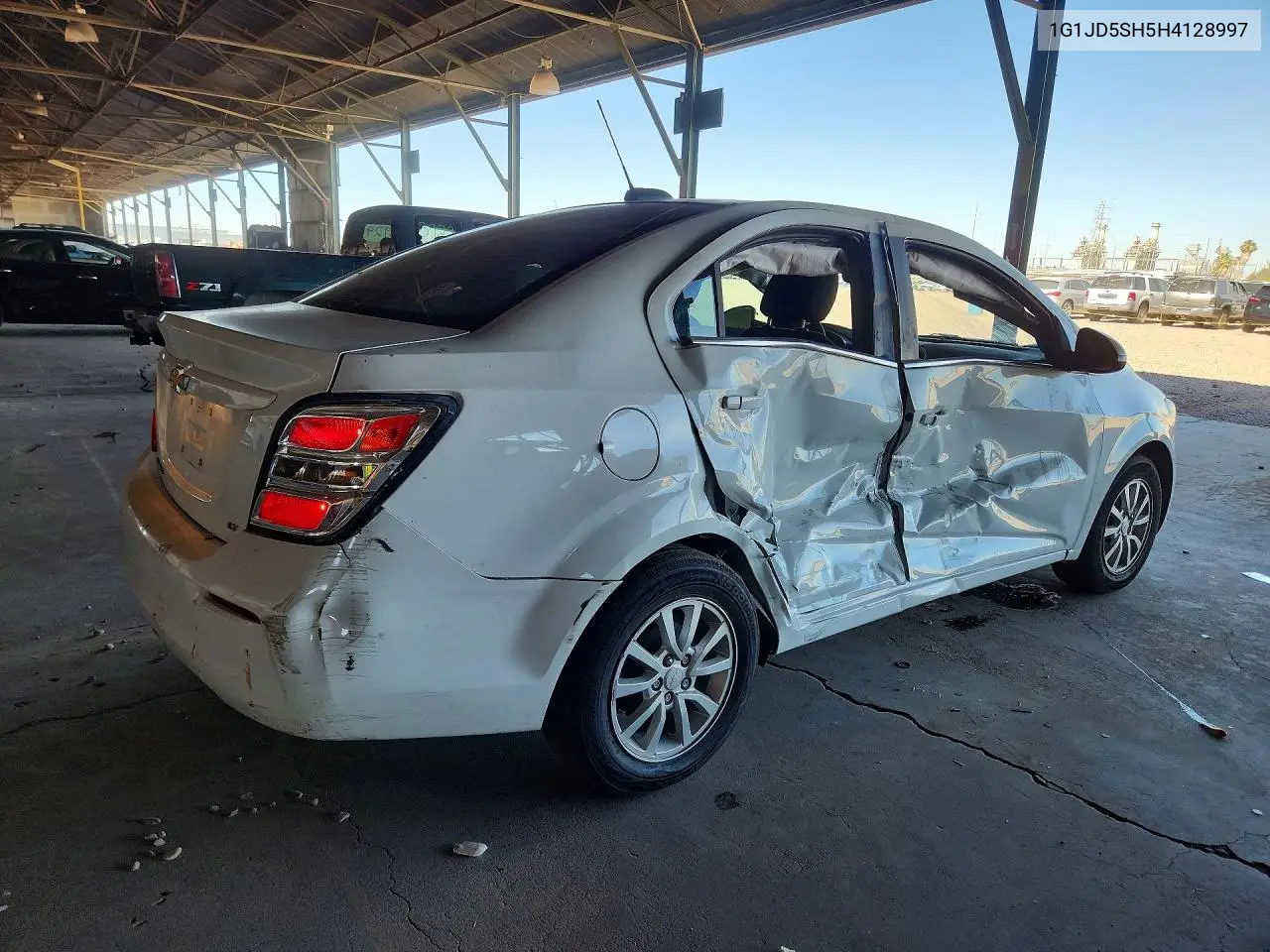 2017 Chevrolet Sonic Lt VIN: 1G1JD5SH5H4128997 Lot: 56688076