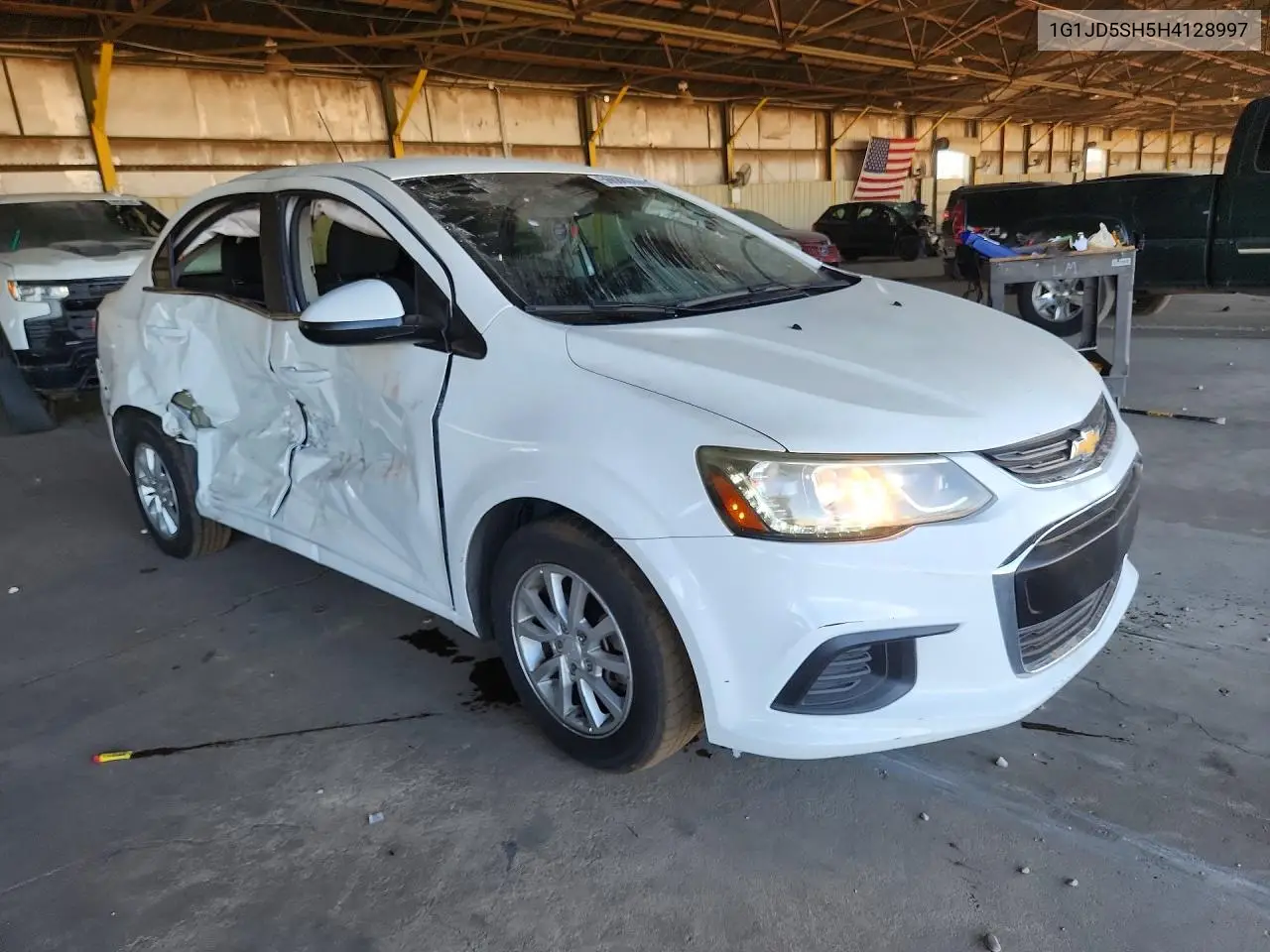 2017 Chevrolet Sonic Lt VIN: 1G1JD5SH5H4128997 Lot: 56688076